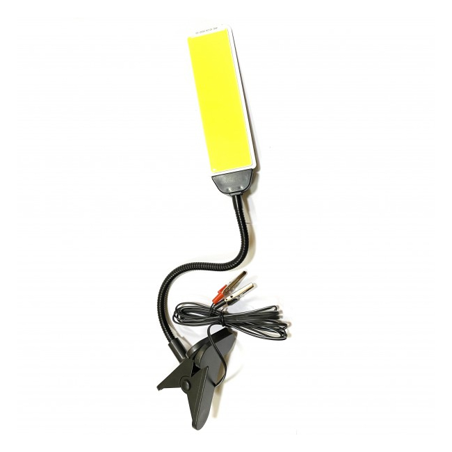 Lampa Lucru Panou COB LED Clips Cabluri Clesti 12V 30W CC2002