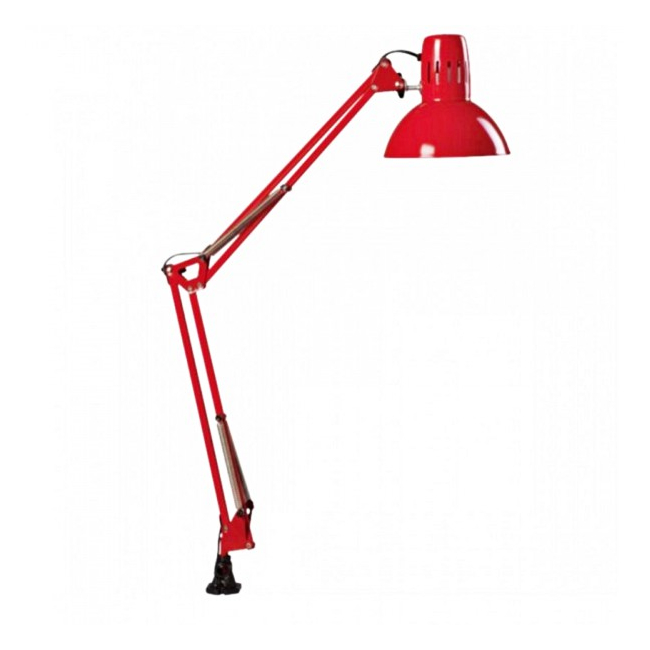 Lampa Metalica pentru Masa de Lucru Saloane Manichiura Rosie 1018D