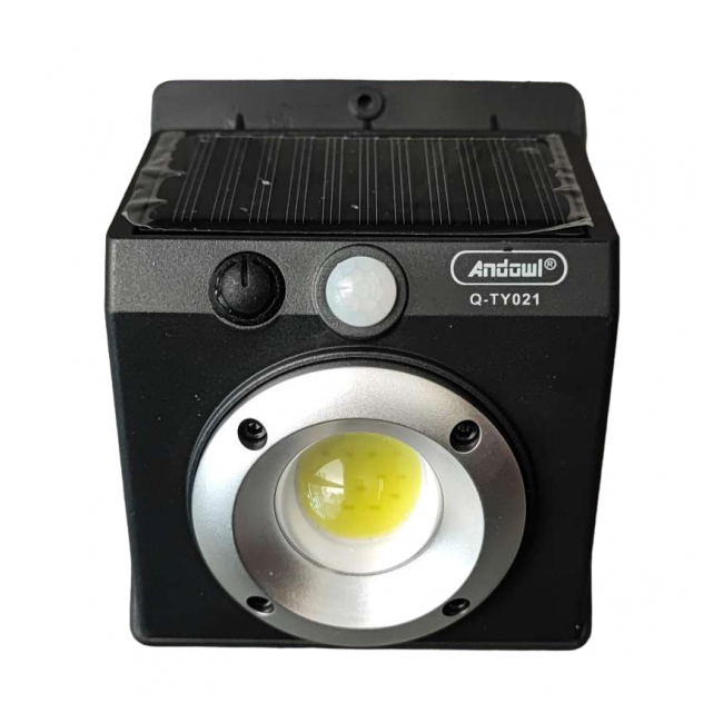 Lampa Perete COB LED Incarcare Solara Senzor On/Off Andowl QTY021