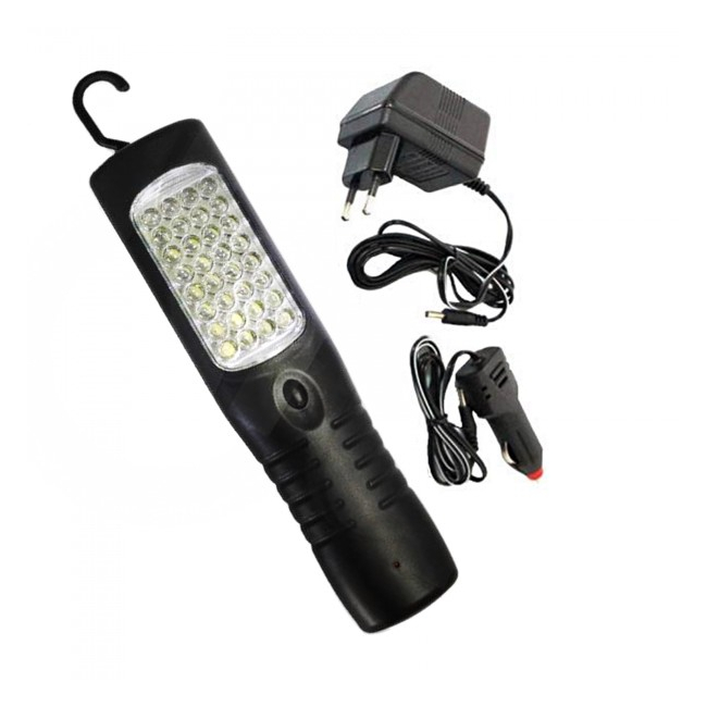 Lampa Reincarcabila 32+3LED cu Magnet si Agatatoare 12V 220V HS2035