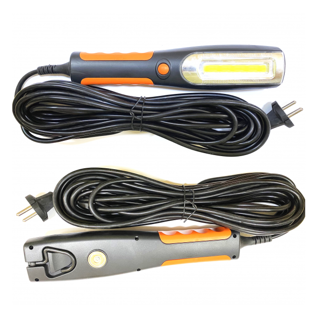 Lampa Service Auto LED COB, Magnet, Agatatoare, Cablu 220V 10m
