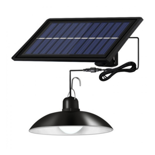 Lampa Solara cu Agatatoare, LEDuri 5W, Senzor, Telecomanda XF707