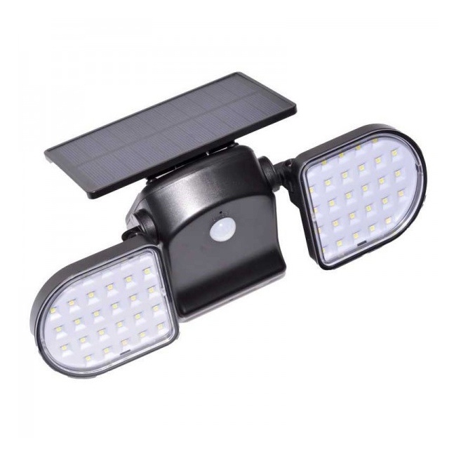 Lampa Solara Dubla 2x28 LED Senzori Lumina Miscare JC131 XXM