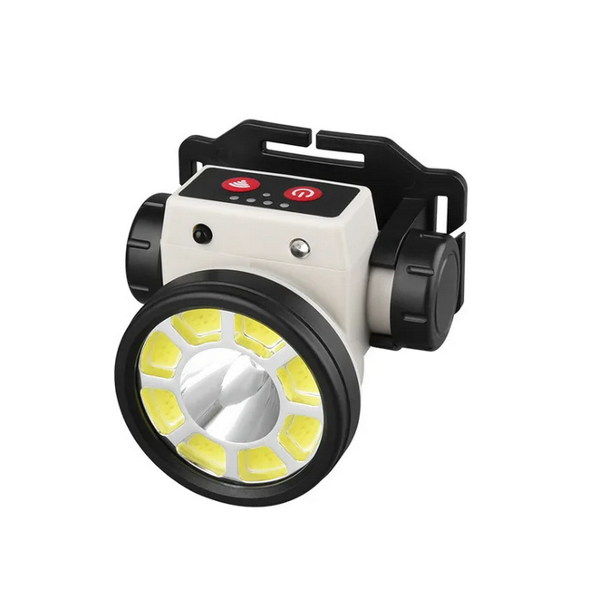 Lanterna Cap Frontala COB LED Senzor, Magnet, Acumulator, USB-C LY004
