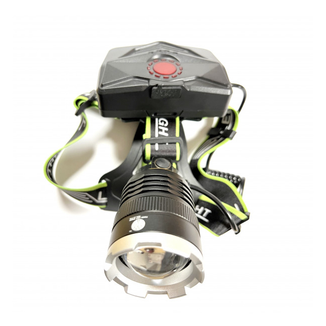Lanterna Frontala LED Zoom 3x18650 Incarcare USB-C MMCA2P160