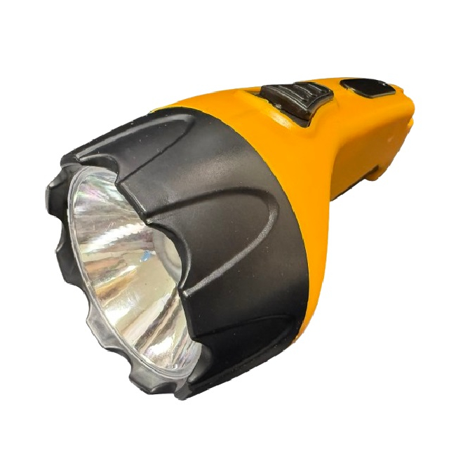 Lanterna Galbena Reincarcabila LED 220V cu Stecher Incorporat 9088