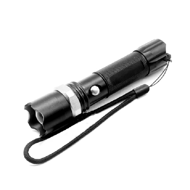 Lanterna LED 1W cu Acumulator 18650, Zoom, 12V, 220V BL808