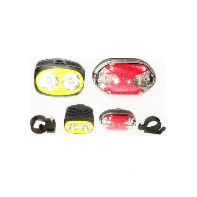 Lanterna LED 2W Set cu Stop Semnalizare Bicicleta TD516B