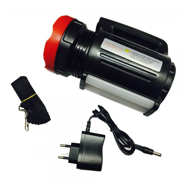 Lanterna LED 5W cu Acumulator, USB si Panou 20 LED-uri SMD YJ2895U
