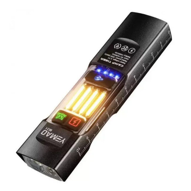 Lanterna LED Portabila Reincarcabila cu Carlig YEMAO YM-M31-UV NDD