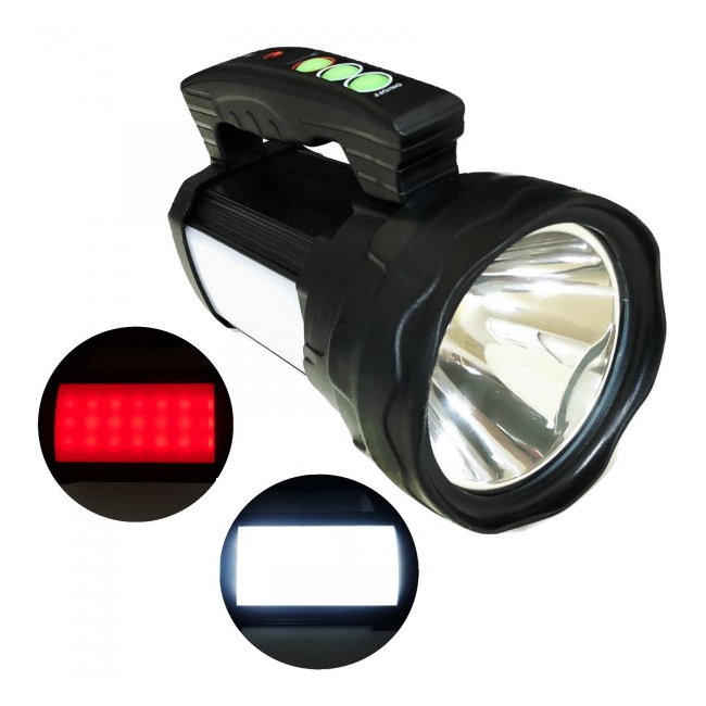 Lanterna Profesionala LED 50W cu Panouri LED, USB si Acumulator 4V TD6677