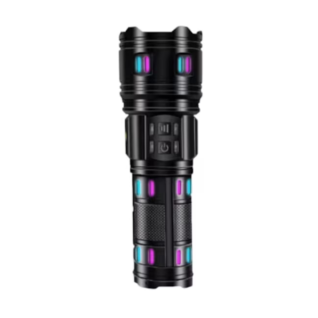 Lanterna puternica de mana ZSH AK178 cu filtre colorate NNN