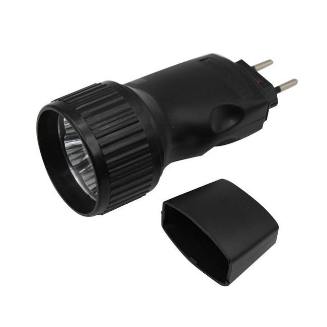 Lanterna de Mana Reincarcabila cu LEDuri, Stecher Incorporat 220V, Plastic 528 CGS