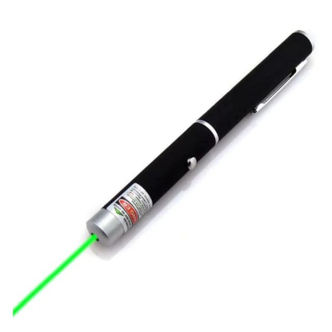 Laser Pointer tip Pix Verde maxim 100mW cu 1 Capat