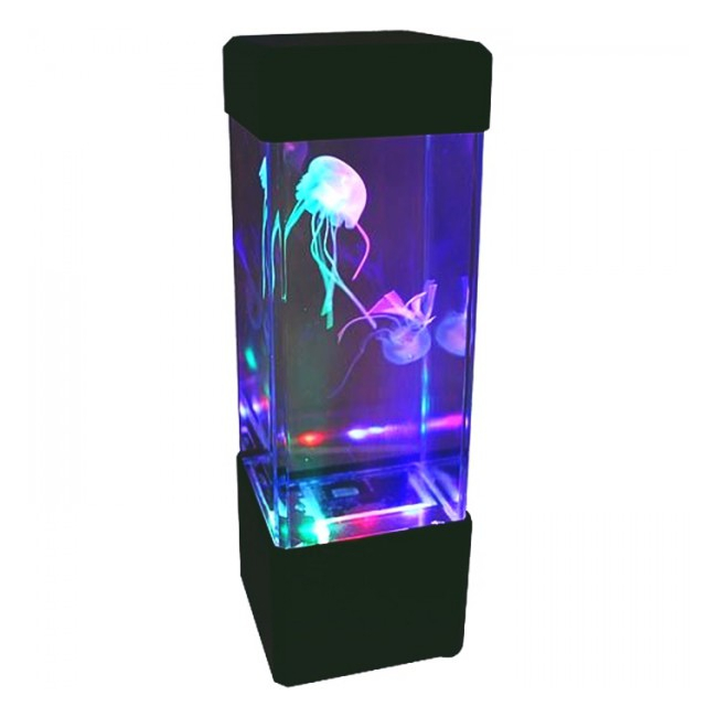 Lava Lamp Lampa Decorativa cu Efect Meduze 23x7cm Alimentare USB