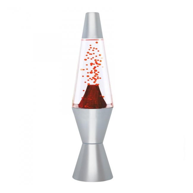 Lava Lamp Lampa Decorativa cu Efect Vulcan 29cm pe Baterii