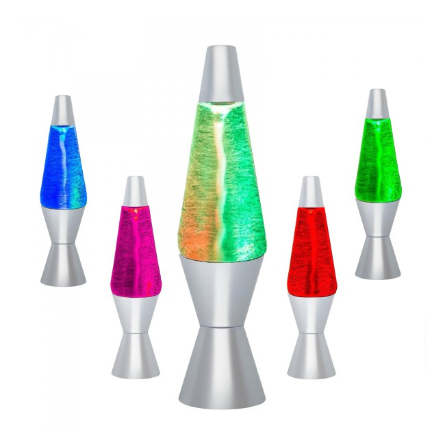 Lava Lamp Lampa Decorativa Efect Tornada Multicolor 32cm pe Baterii