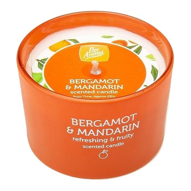 Lumanare parfumata Pan Aroma 23H cu bergamota si mandarina DNC64160