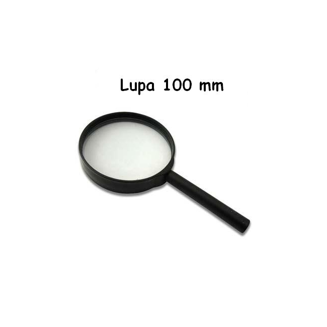 Lupa de sticla cu maner plastic 100mm Set 10 bucati