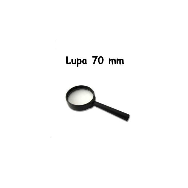 Lupa de sticla cu maner plastic 70mm Set 10 bucati