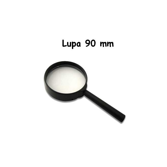 Lupa de sticla cu maner plastic 90mm Set 10 bucati