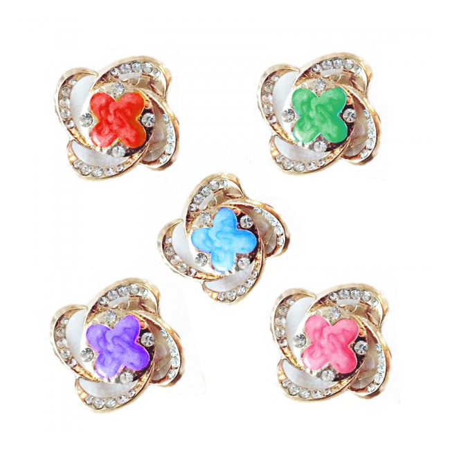 Martisoare 1 Martie Set 12 Brose Fantezie Diverse Culori