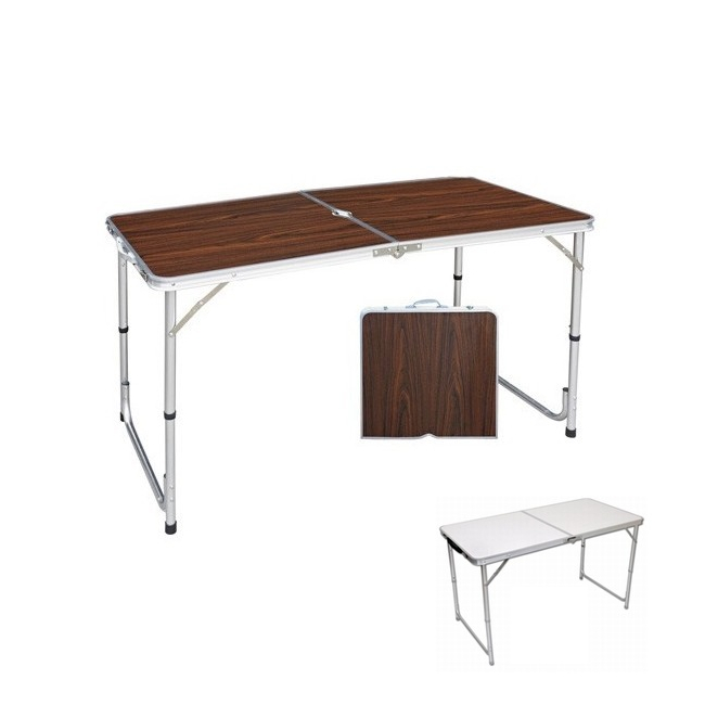 Masa Pliabila Picnic Folding Table 60x120cm Maro sau Alba