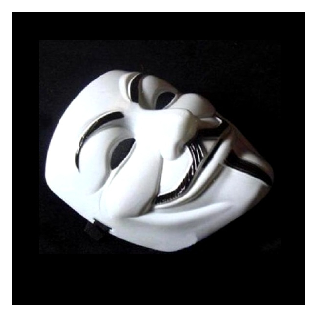 Masca Anonymous, Guy Fawkes, Masca V for Vendetta Alba, Rezistenta