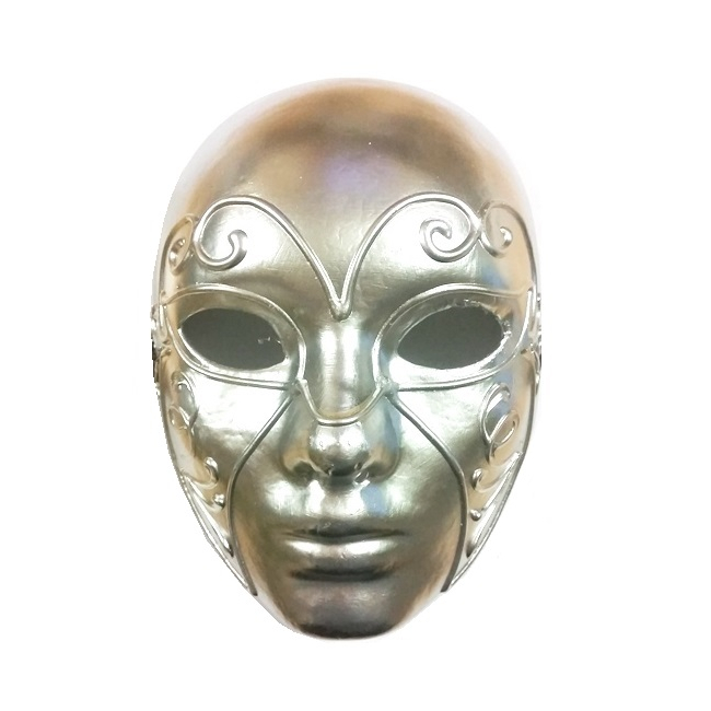 Masca Venetiana de Carnaval Argintie