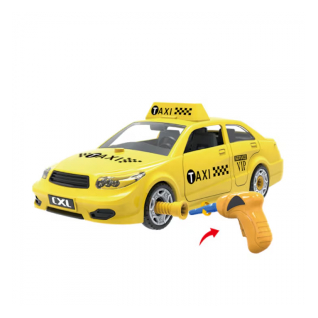 Masina de asamblat DIY kit de asamblat masina taxi 41 piese 10CXL200-54C CWT