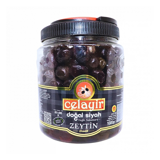 Masline Negre Gemlik Deshidratate in Ulei Celayir M 261-290 1kg MGR27952
