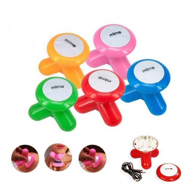 Mini aparat de masaj portabil cu 3 degete Mimo Massager XY3199