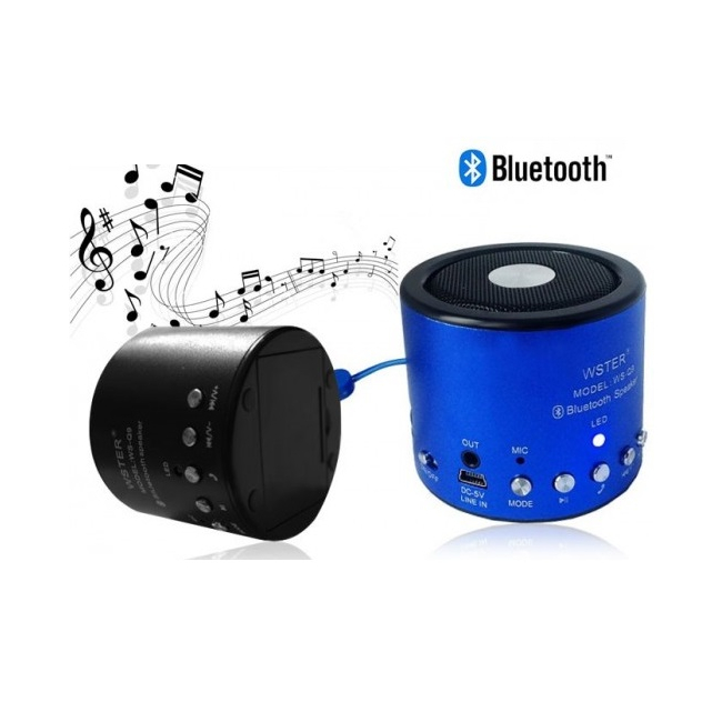 Mini Boxa Bluetooth cu Radio si MP3 pentru Telefoane Mobile WSQ9
