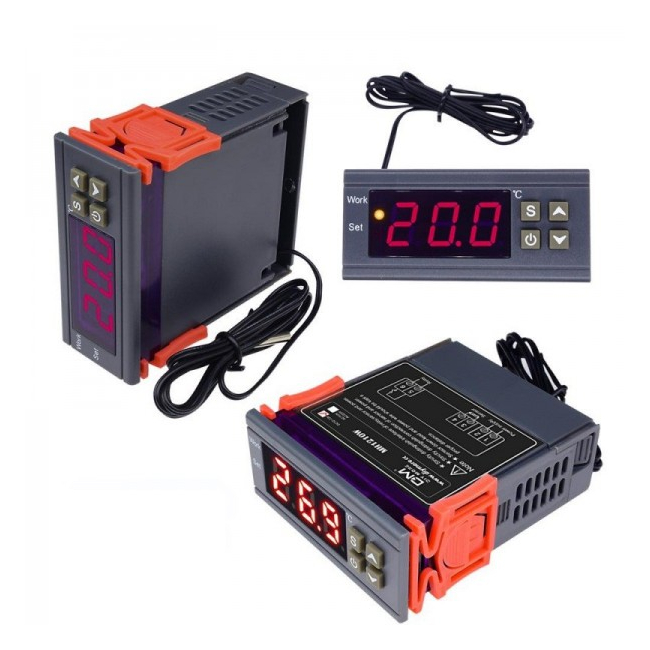 Mini Controler Digital de Temperatura cu Senzor MH1210W 5D025 XXM