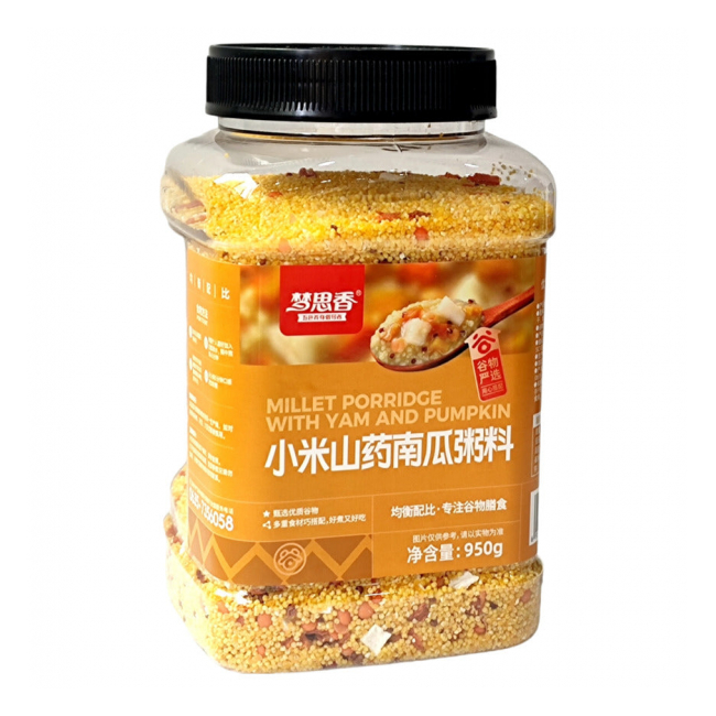 Mix Mei cu Iams si Dovleac Terci Asiatic Millet Yam MSX 950g SNM PDD