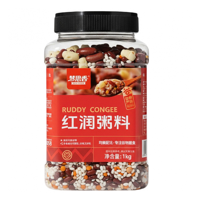 Mix Rosu Orez pentru Terci Asiatic RUDDY CONGEE MSX 1kg SNM PDD