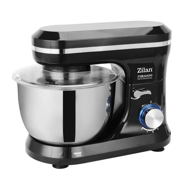 Mixer Planetar Bol INOX 1000W Bol 4.5l 8 Viteze Zilan ZLN1215