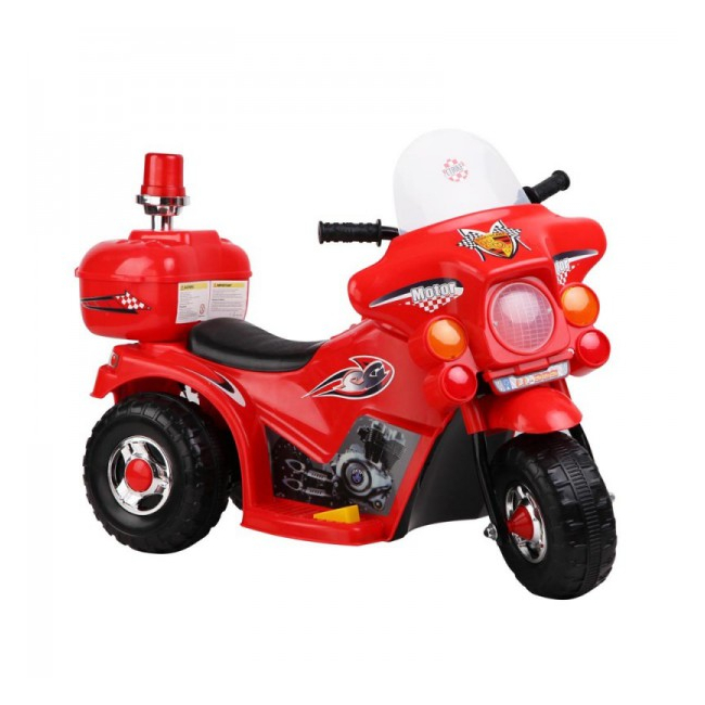 Motocicleta Electrica cu Acumulator 6V Copii Jolly Kids MB999 Rosu