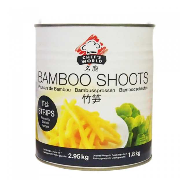 Muguri de Bambus Murat Fasii STRIPS 2950g Chefs World CW MLL