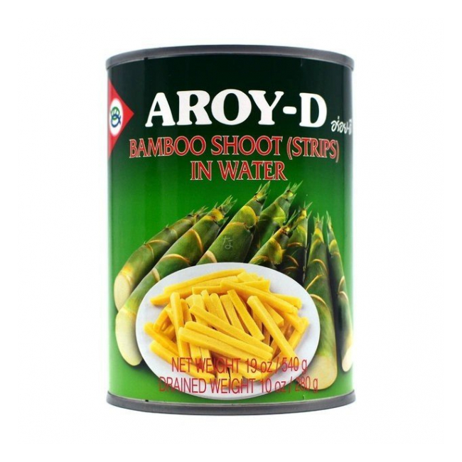 Muguri de Bambus Fasii in Apa STRIPS 540g 280g Aroy-D SNM