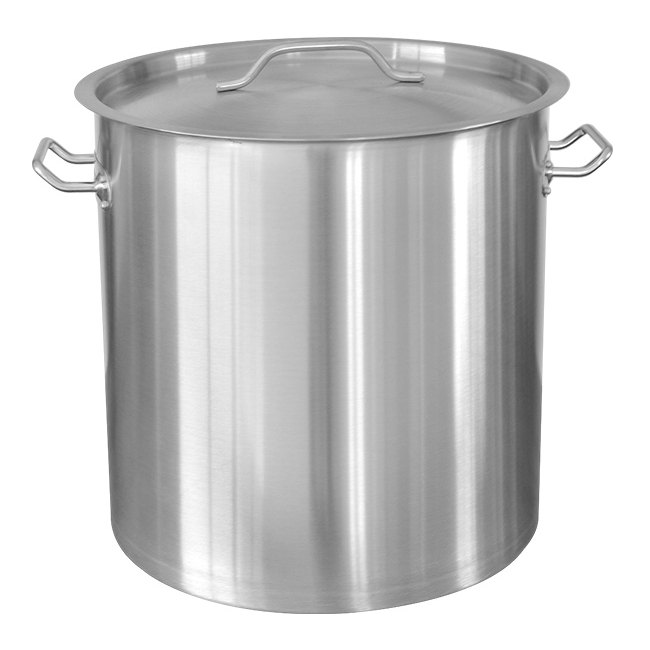 Oala Cazan Baza Tripla Inductie 33L HORECA Inox 1.2mm Profesionala Grunberg GR2733