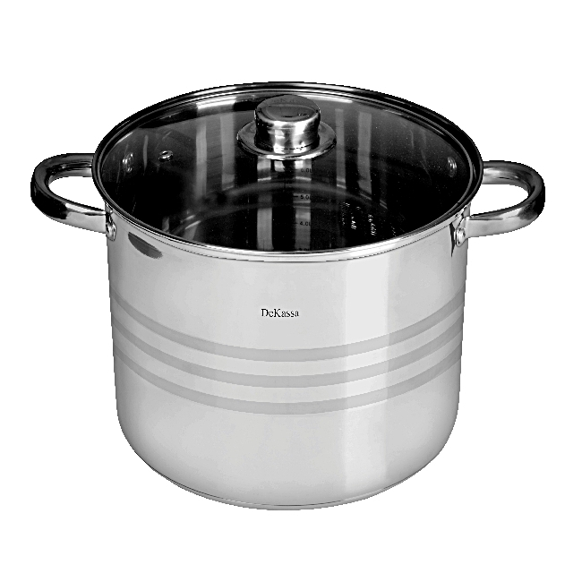 Oala din inox cu capac DK3305 24cm 9L