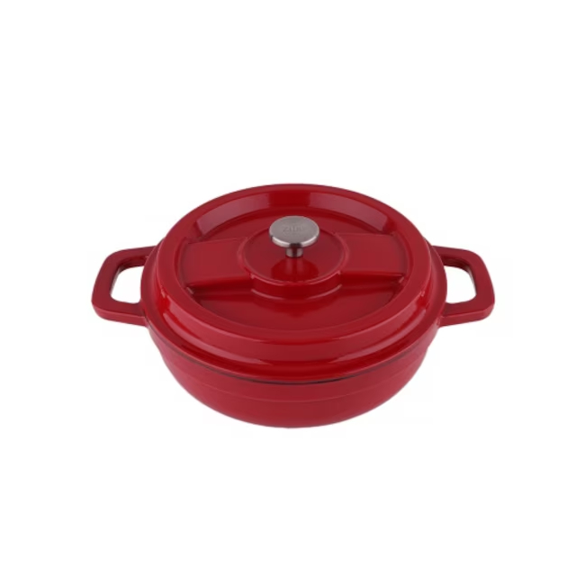 Oala fier turnat cu presiune 2.1L 24x7cm Zilan ZLN0958
