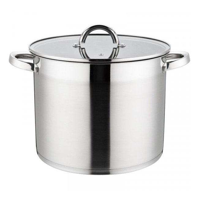 Oala inox capac sticla 26cm 10.9l Grunberg GR7326