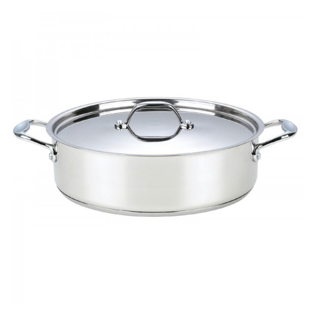 Oala inox cu capac 30cm 7.1L Grunberg YGR5130