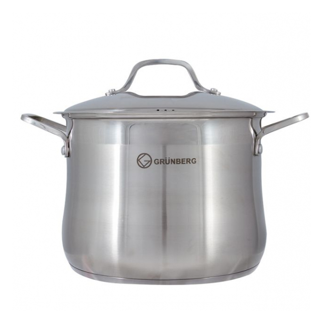 Oala Inox cu Capac Inox 32cm 19.5L Grunberg GR3132