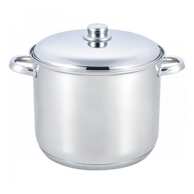 Oala Inox cu Capac Inox 4L 18cm Grunberg GR1118