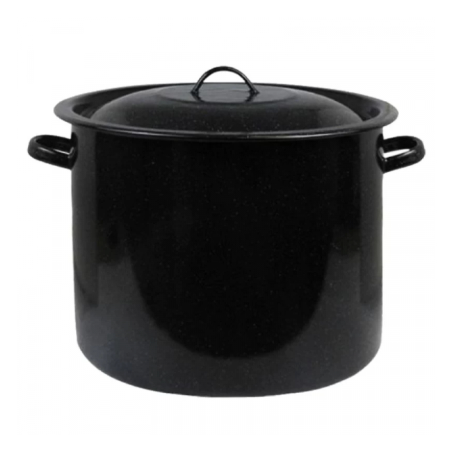 Oala Tip Greu cu Capac Emailata 50l 45cm 7150139P/45 DNC0692 CNN