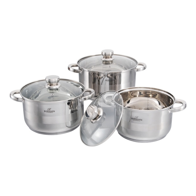 Oale Inox Set 6 piese Bohmann BH06375