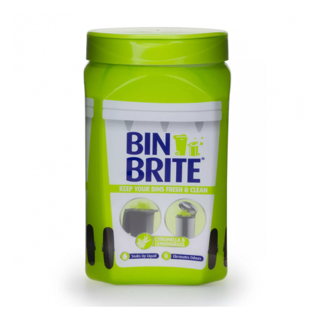 Odorizant pudra pentru pubele Bin Brite Citronela si Lemongrass 500g DNC64188